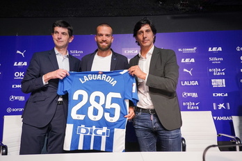 Víctor Laguardia será homenajeado en los prolegómenos del partido ante el Valencia.