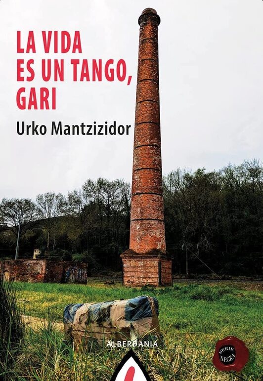 'La vidaes un tango, Gari'liburuaren azala