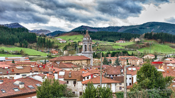 Oñatiren irudi panoramikoa.