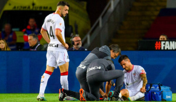 Yuri lesionatu egin zen lehen zatian.