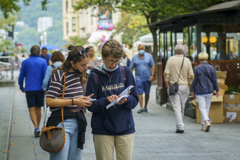 Donostia es uno de los municipios que más turistas atrae a la CAV.