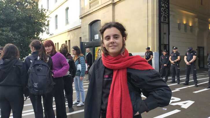 Ainhoa Olaso, Euskal Herriko Mugimendu Feministako kidea