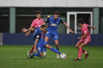 El Amorebieta no ha dado ni un balón por perdido y ha mostrado una gran solidaridad defensiva.
