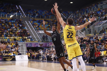 Bilbao Basket ha ido de más a menos en tierras canarias y ha acabado perdiendo.