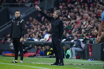 Once titular del Athletic frente al Atlético en la última jornada.