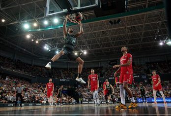 La última victoria de Bilbao Basket en Miribilla en esta Liga ACB fue ante Granada, allá por el mes de octubre.