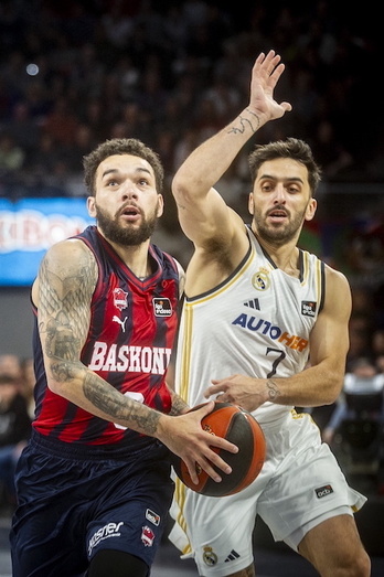 Facundo Campazzo ha apuntillado al Baskonia en los minutos finales.