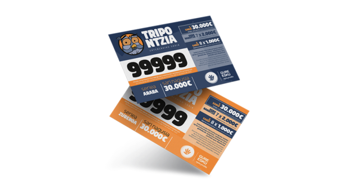 Guztira 52.000 euroko sariak zozketatuko ditu Tripontziak urtarrilaren 22an