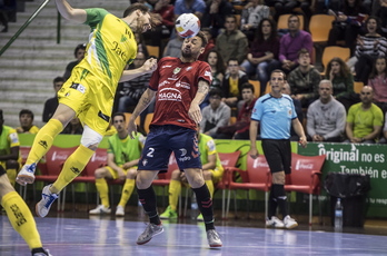 Los duelos entre Osasuna Magna y Jaén siempre son muy disputados.