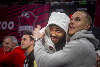 Pierriá Henry, en su última aparición pública en Zurbano, el 27 de enero de 2023,