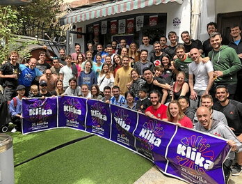 Les Basques de Shanghai organisent la Korrika depuis 2007.