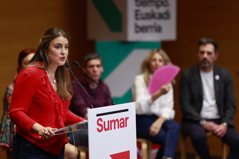 Sumar ha celebrado el acto de campaña en el Artium.