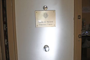 Sede de la Fundación Francisco Franco en Madrid.