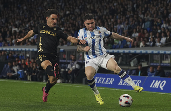  La lesión de Javi Galán deja muy mermada la defensa de Imanol en Barcelona..