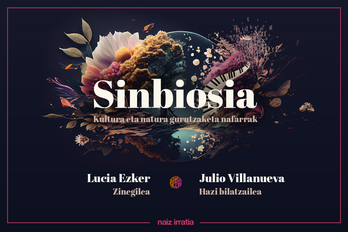 Lucia Ezker eta Julio Villanueva 'Sinbiosia' podkastean