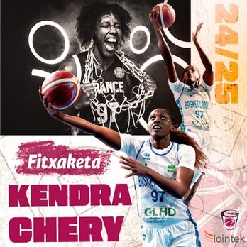 Kendra Chery, gernikarren fitxaketa berria.