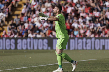 Unai Simón ha conseguido mantener la portería a cero en 14 jornadas de Liga.