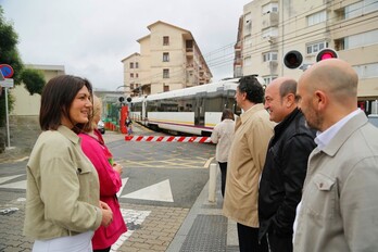 Acto del PNV en Zalla, con Agirregoitia y Ortuzar.