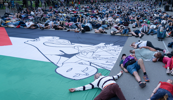 Iruñeko manifestazioaren amaiera, Antoniuttin.