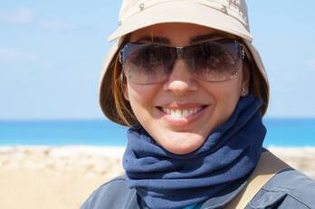 Kathleen Martinez arkeologo dominikarra Kleopatraren bila dabil.