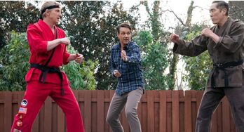 'Cobra Kai' telesaileko une bat