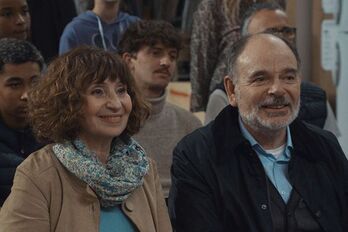 Dos de los protagonistas de 'Que la fiesta continúe'
