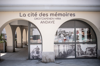 El centro de interpretación Andaye, en el centro urbano de Hendaia.