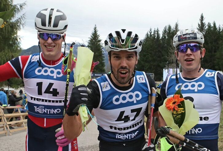 Imanol Rojo Munduko Rollerski Txapelketa irabazi berritan, Val di Fiemmen (Italia).