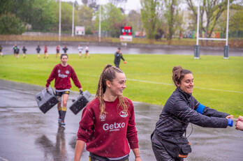 Garazi Izagirre Getxoko errugbi taldeko jokalaria