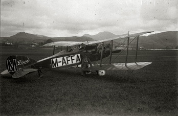 Espainiako Gobernuak Afrikako gerrarako erosi zituen hegazkinak, 1921