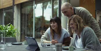 Emma Suárez, Natalia de Molina y Darío Grandinetti