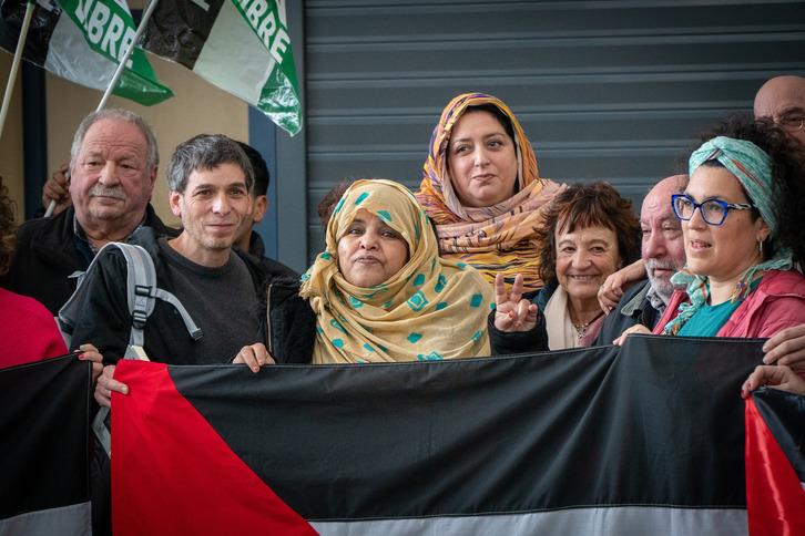 Mendebaldeko Saharan sartzea debekatu dieten parlamentarietako bi irudian: Villalba (EH Bildu) eta Hernandez (Sumar)