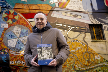 Lander Garcia, bere lanarekin.