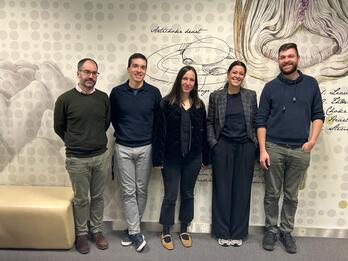 'GastroMind' ekimena osatzen duten taldeen ordezkariak. 