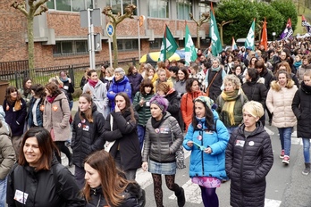 Haurreskolak Partzuergoko langileen greba, urtarrilaren amaieran.