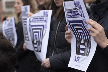 Aurtengo M8rako mugimendu feministak egindako kartela.