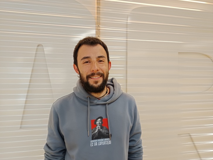 Asier Calderon LAB sindikatuko industria federazioko kidea. 