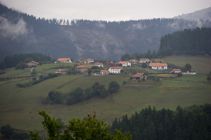 Aramaio herriko artxiboko argazkia.