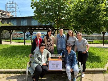 ‘Debagoiena ehuntzen: Bakardadearen korapiloa askatu’ proiektuaren bultzatzaileak.