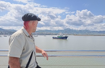 Aritz Martinez 'Atalaia Berria' Hendaiako azken atunontziko arrantzalea da.