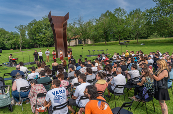 Bigarren Kafearen 1.000 saioa dela ta, saio berezia egin dute Chillidalekun. 