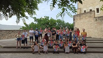 Herri Sanferminak ekimenak O plazan egindako agerraldia.