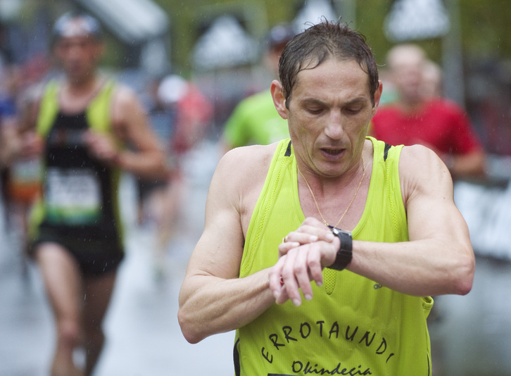 Behobia-Donostia lasterketan.