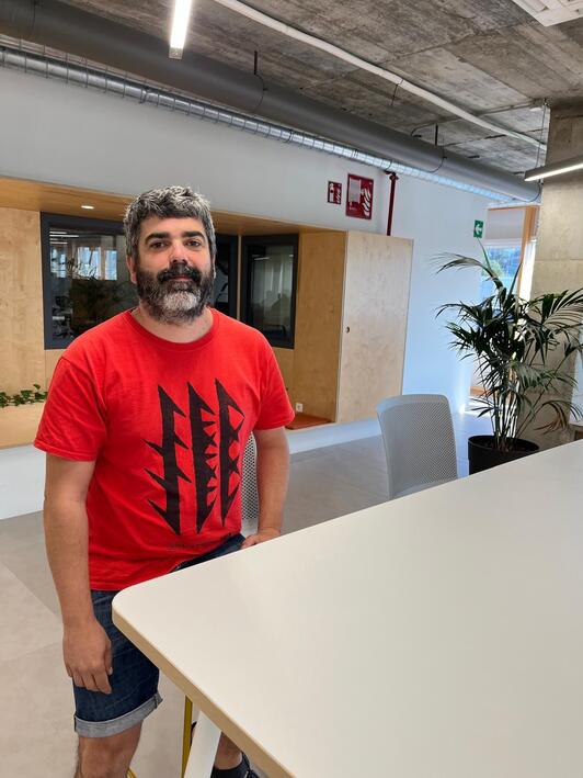 Ibon Egaña EHGAMeko ordezkaria NAIZ Irratian