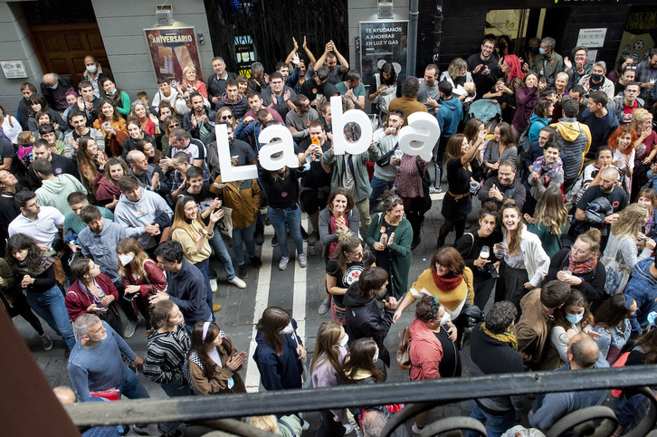 Laba egitasmoaren aurkezpena, euskarazko sorkuntzaren eta kulturaren topagune berri bat. 