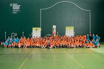 126 gazte parte hartzen ari dira Euskarabenturan.