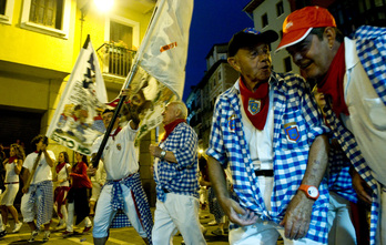 Peñak kalean giroa jartzen