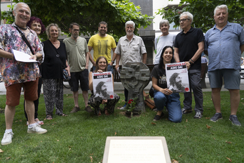Presentación de los actos en recuerdo a Germán Rodríguez el próximo 8 de julio en Iruñea.