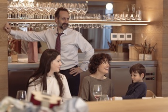 ‘Los domingos’ filmeko fotograma.