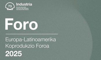 Europa-Latinoamerika Koprodukzio Foroaren kartela.